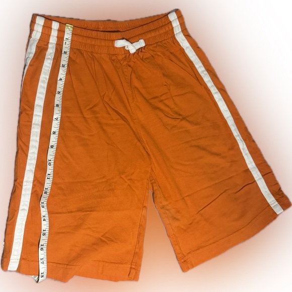 Place Other - PLACE  Orange With White Stripes On Sides Super Soft Great Shorts Youth Large
